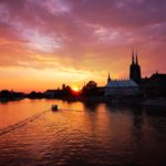 Sunset in Wroclaw sunset in Wroclaw